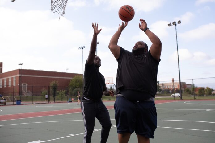 Playing Basketball - 1280x854