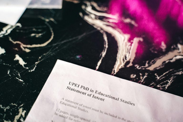 PhD cover letter