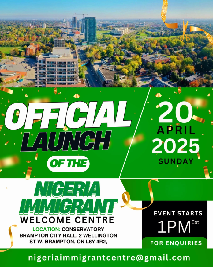 Nigerian Immigrants Welcome Centre Ontario